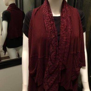 Grace and Lace Vest EUC
